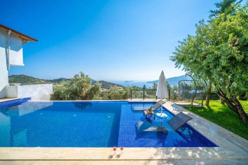 Kalkan Villa | Kaş Kalkan Deniz manzaralı Havuzlu Bahçeli Villa