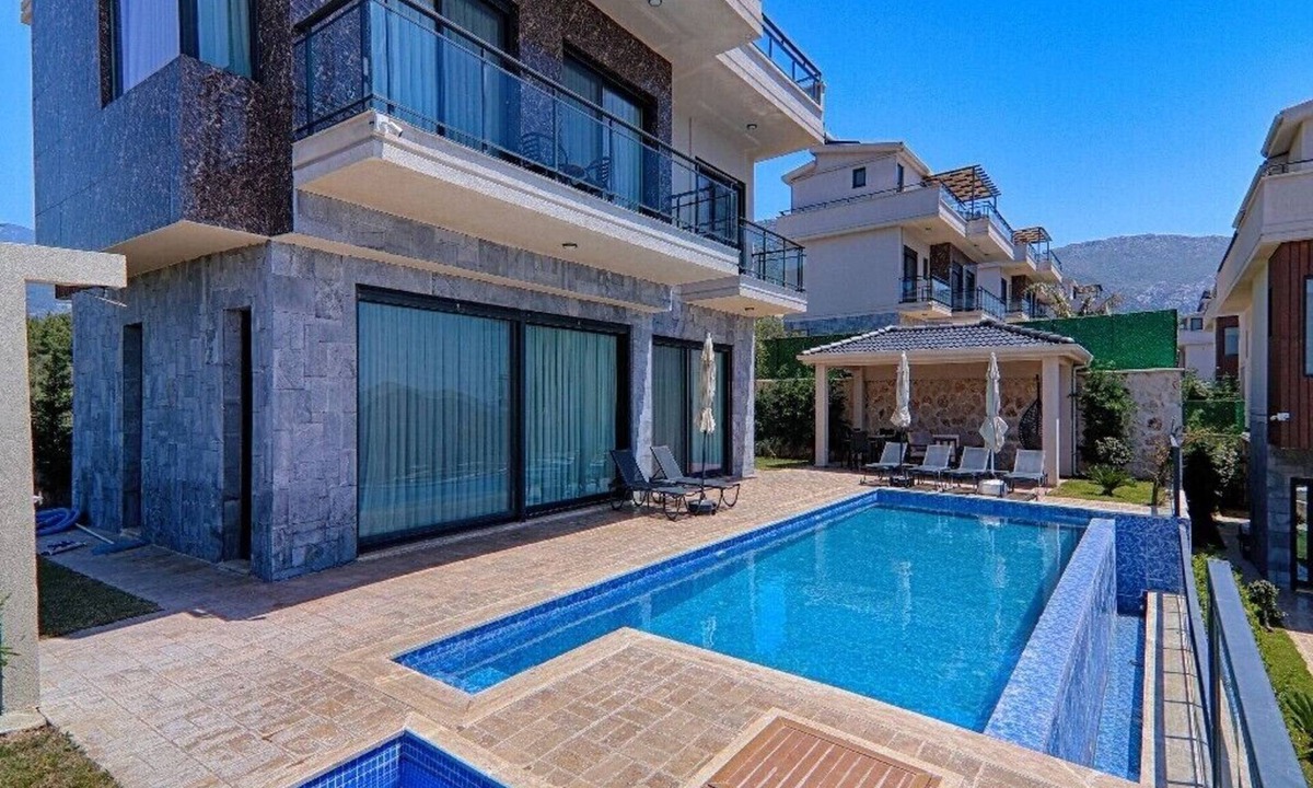 Kalkan Villa | KALKAN DA DENİZ MANZARALI ÖZEL HAVUZLU LÜKS VİLLA