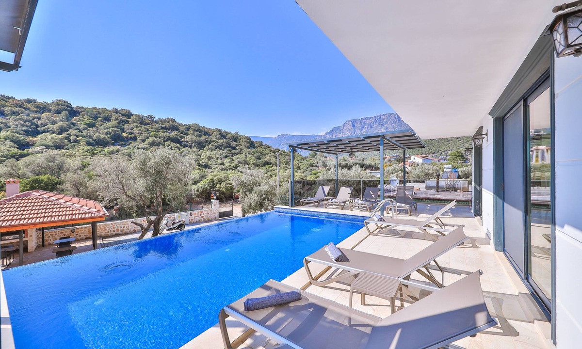Kas Villa | Kas Bohem Sea View Private Villa with Pool