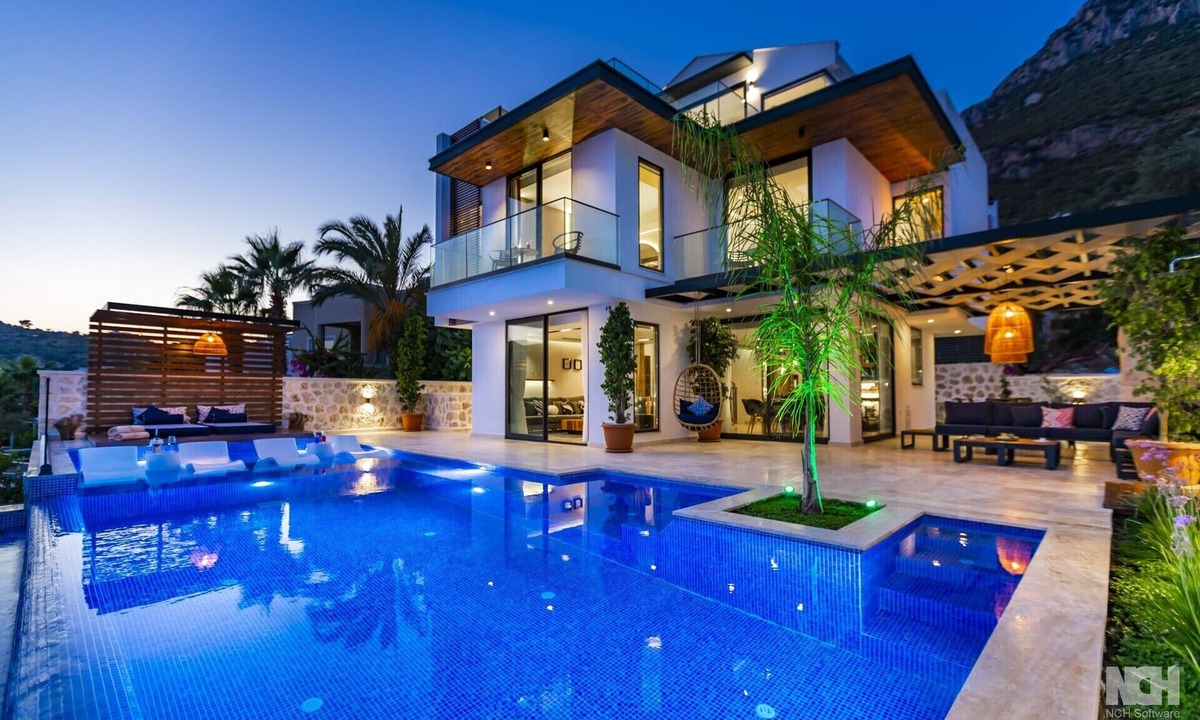 Kalkan Villa | Luxurious 3 bed Villa Located in Kasantalya Turkey With Private Pool and gym