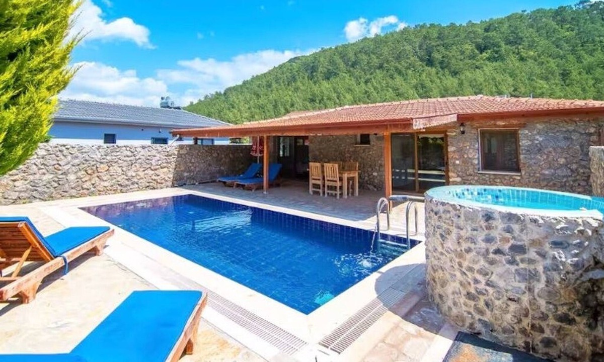 Fethiye Villa | Private Villa in Kayaköy, Fethiye – Indoor & Outdoor Jacuzzi, Secluded Pool