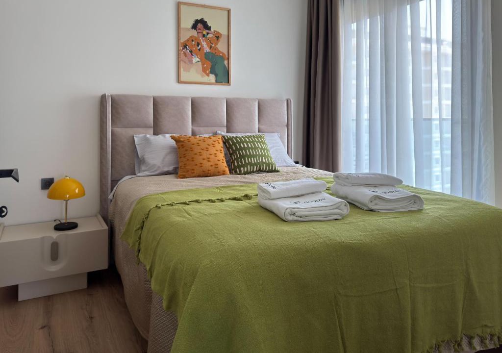 Seki Apartment | Qoople Green Ocean One-Bedroom Apartments - Your Cozy Home by the Mediterranean Sea