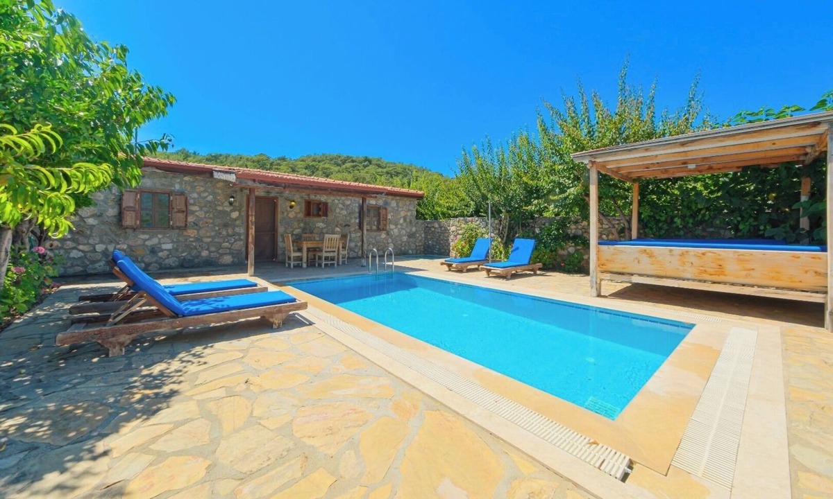 Fethiye Villa | Secluded Villa in Kayaköy, Fethiye – Private Pool with Jacuzzi & Kids’ Pool