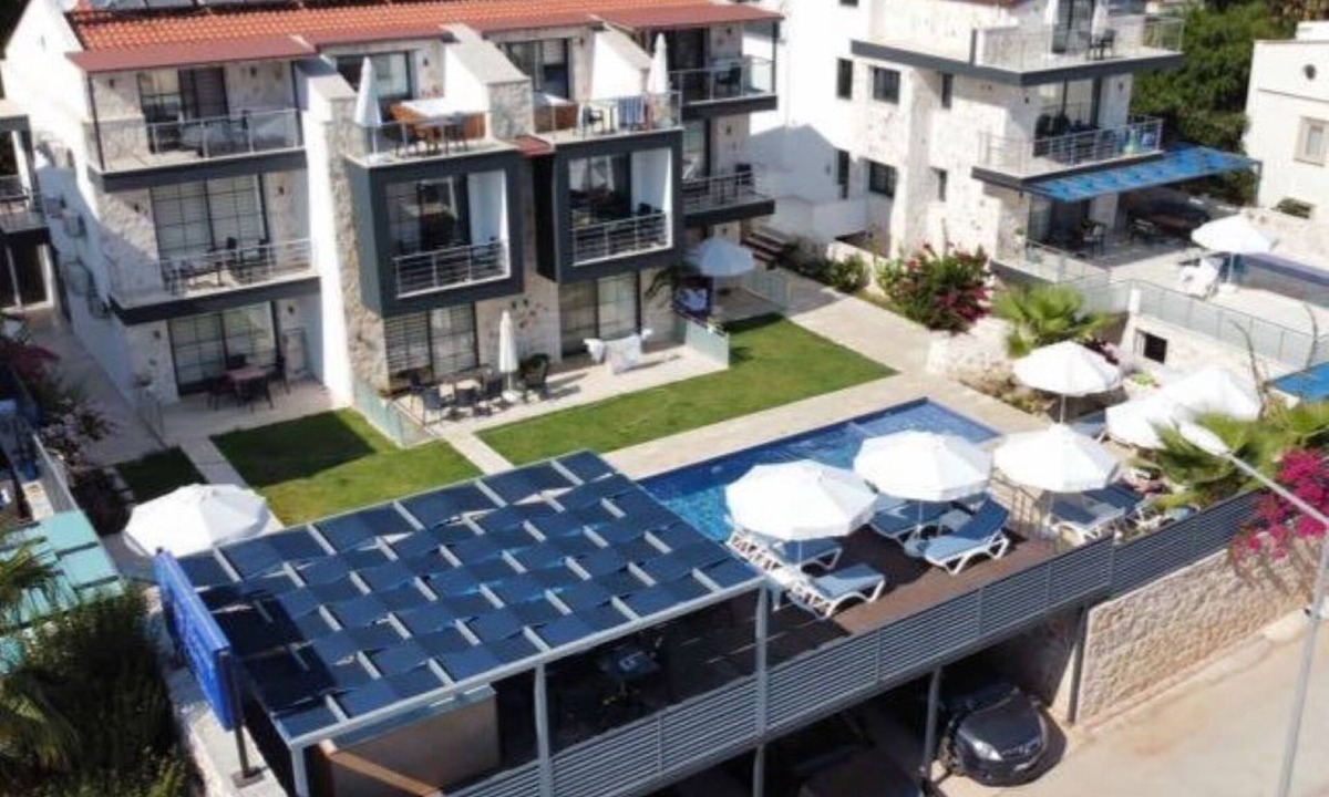 Kalkan Apartment | Stone House Aparts Kalkan Center Dublex 3+1 with Jakuzzi and seaview No.6