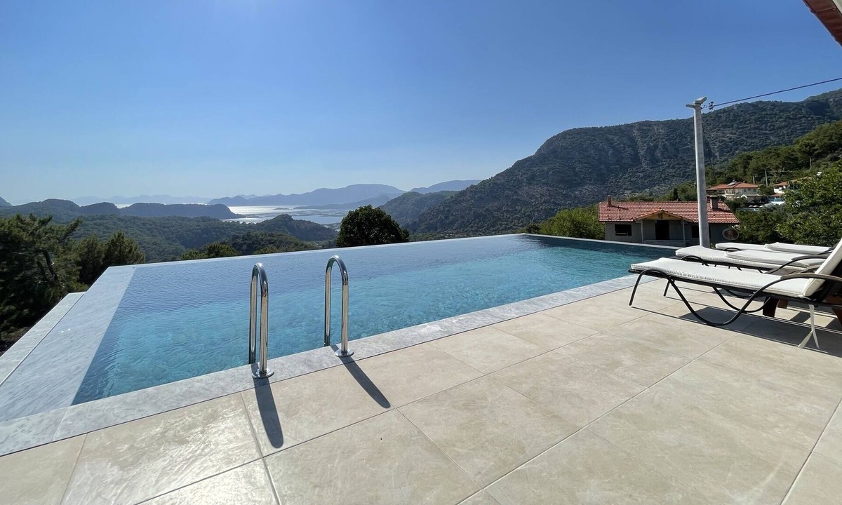 Ortaca Villa | Stunning View 4 Bedroom Villa in Gokbel Dalyan