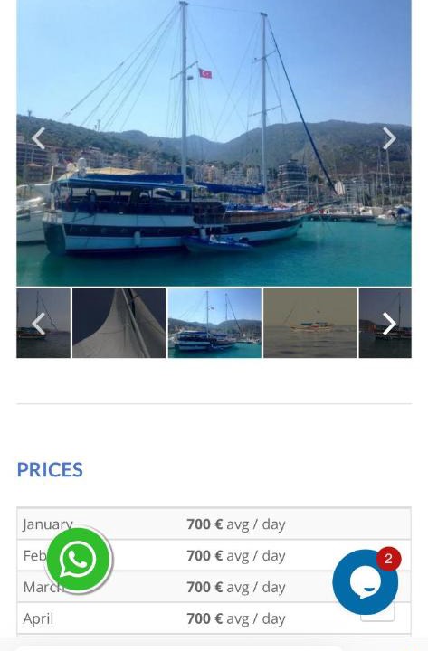 Demre Boat Rental | Tuncay Captain yacht 1