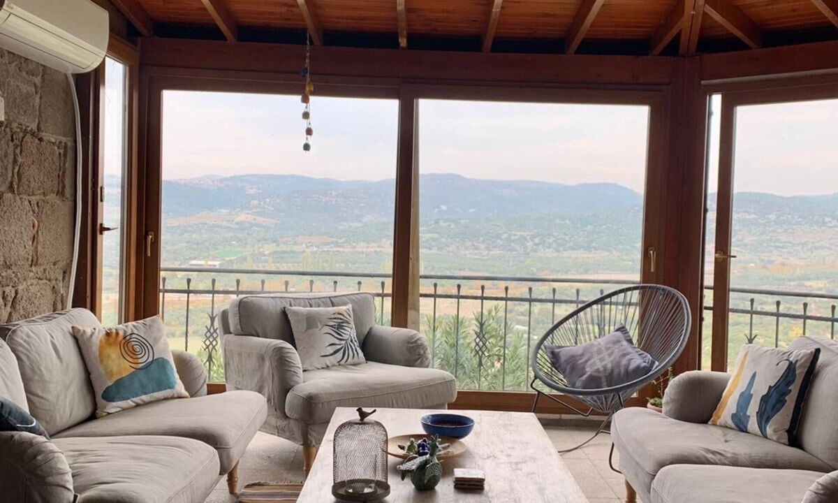 Behram House | Unique stone house with a magnificent valley view