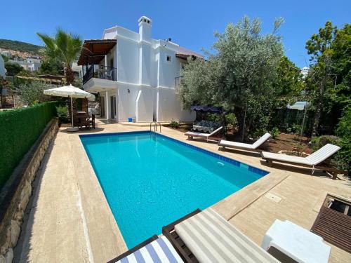 Kalkan Villa | Villa Leton KLEO-2 Sea View Villa in KALKAN Center