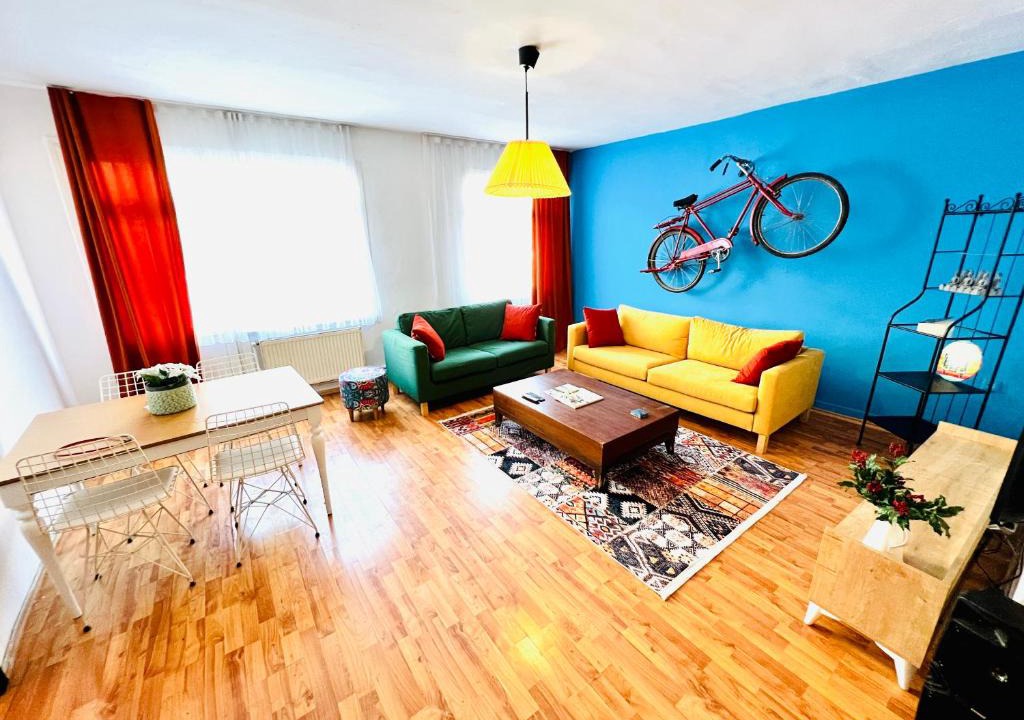 Cihangir Apartment | Vip Huge House Sea View 3 Bedroom - 50 mt to Taksim Square