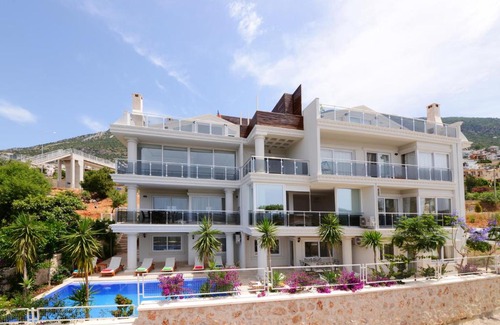 Kalkan Apartment | Kalkan, Duplex, Sea View, Pool, 3 Bed Rooms