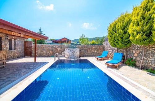 Fethiye Villa | 2+1 İç ve dış jakuzili villa