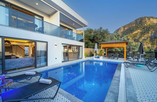 Faralya Villa | 3 bedroom villa with sea view and jacuzzi in Fethiye/Faralya location,Sea Renity
