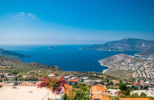 Kalkan Villa | 4 Person, Duplex Villa With a Private Pool in Antalya, Kaş - AWZ 134