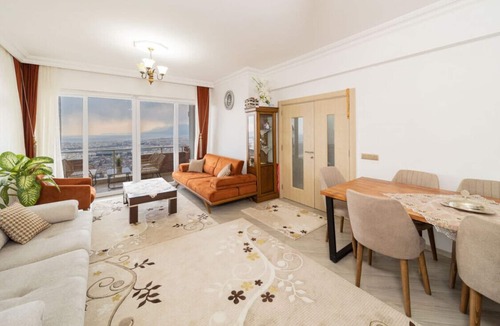 Kepez Apartment | Apartment with Panoramic City View in Kepez
