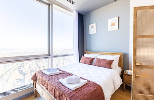 Atasehir Apartment | Atasehir Studio, Expansive Cityscape View