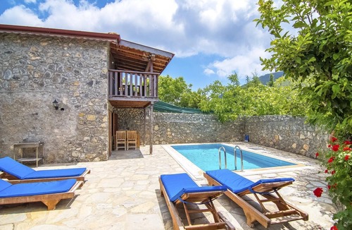Fethiye Villa | Authentic Stone Villa in Kayaköy – Secluded Pool & Jacuzzi