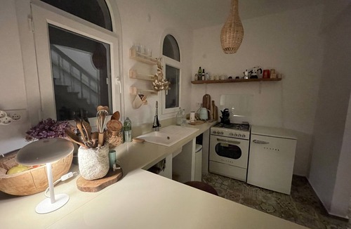 Foca House | Boho Style Foça Haus Befindet Sich Zweite Reihe zum Yachthafen