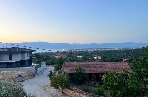 Burhaniye Villa | Detached Stone Villa with Pool Sleeps 9