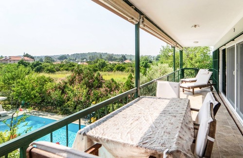 Koycegiz Villa | Duplex Villa w Shared Pool, Garden in Dogusbelen