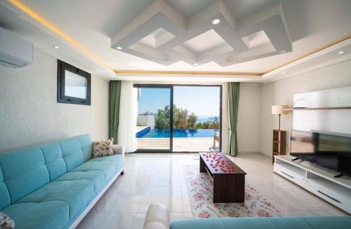 Kalkan Villa | Kaş Kalkan Deniz manzaralı Havuzlu Bahçeli Villa