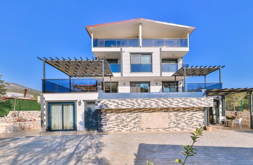 Kas Villa | Kas Bohem Sea View Private Villa with Pool