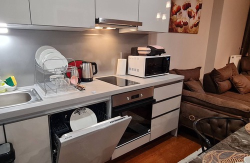 Bagcilar Apartment | lovely one bed room apartment with garden and pool