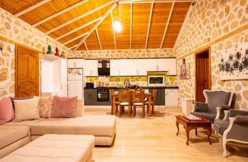 Islamlar Villa | Panoromik deniz manzarası villa hilal
