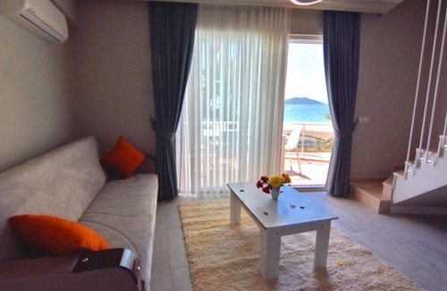 Fethiye City Center Apartment | Poseidon 5 - 3+1 Sea views Apartment in Sunset Beach Club