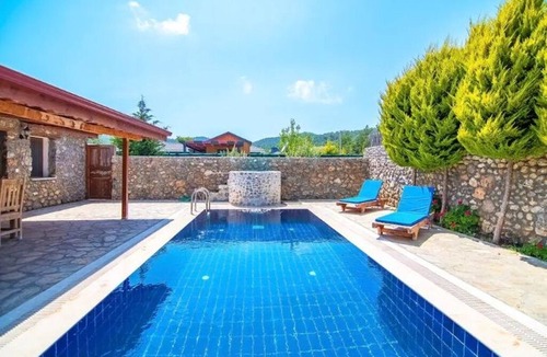 Fethiye Villa | Private Villa in Kayaköy, Fethiye – Indoor & Outdoor Jacuzzi, Secluded Pool