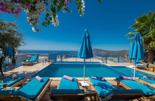 Kalkan Villa | Sea View Villa for 10 People in Antalya, Kaş - AWZ 138