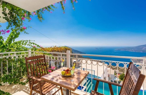 Kalkan Villa | Sea View Villa for 8 People in Antalya, Kaş - AWZ 192