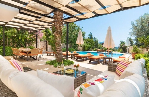 Kalkan Villa | Secluded Villa with Large Private Pool & Beautiful Gardens | Walk to Kalkan Town