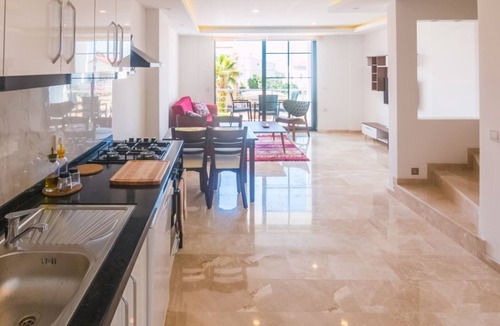 Kalkan Apartment | Stone House Aparts Kalkan Center Dublex 3+1 with Jakuzzi and seaview No.6