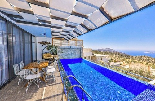 Kalkan Villa | Villa Jilda has wonderfull sea view .amazing sunset