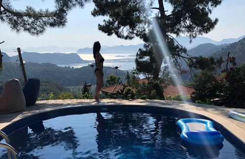 Ortaca Villa | Villa kaplumba, 3 bed villa in village setting with views