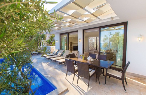 Kalkan Villa | Villa Mermaid situated in a prime location.