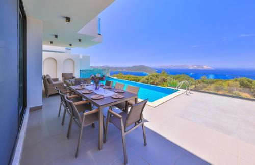 Kas Villa | Villa Sky Line - Private Pool - Panoramic Sea View