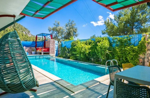 Islamlar Villa | Villa with Pool, Jacuzzi and Sea View in Kas