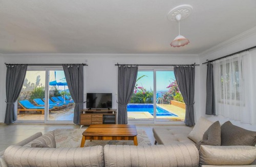Kalkan Villa | Villa with Sea View in the Heart of Nature, Antalya Kaş - AWZ 136