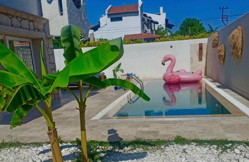 Alacati Villa | White Stone Villa with Pool