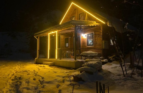 Macka Ski Chalet | Wooden House in Greenery