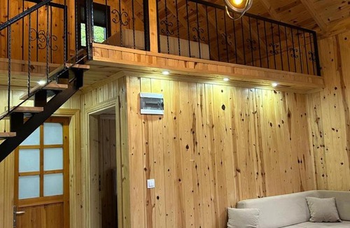Macka Ski Chalet | Wooden House in Greenery