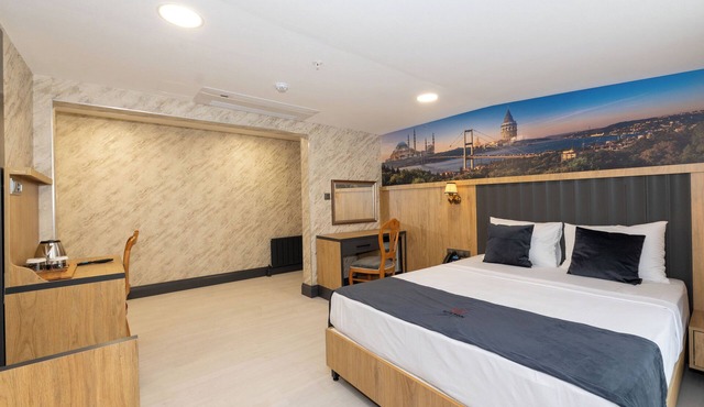 57-room hotel in brilliant Istanbul with WiFi, restaurant and spa center , AC in İstanbul