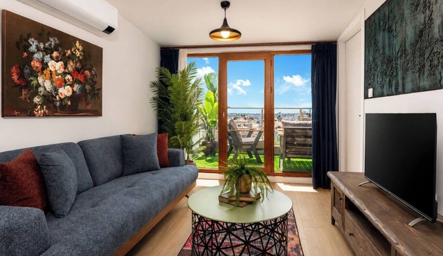 5min to Taksim, Bosphorus View & Terrace in ISTANBUL