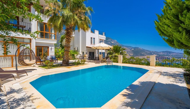 a beautiful 3-bedroom villa with breathtaking sea views