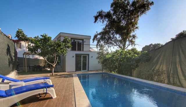 Doğayla iç içe özel havuzlu balayı villası in Mugla