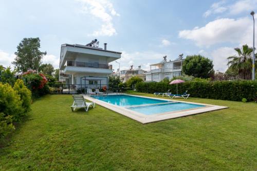 EV Apartments, Shared Pool, 900 m to Beach in Belek