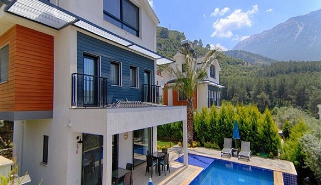 Fethiye Ölüdeniz de Özel Havuzlu Lüks Villa in Muğla