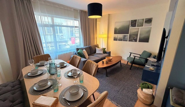 Light and spacious flat in central Istanbul in Şişli