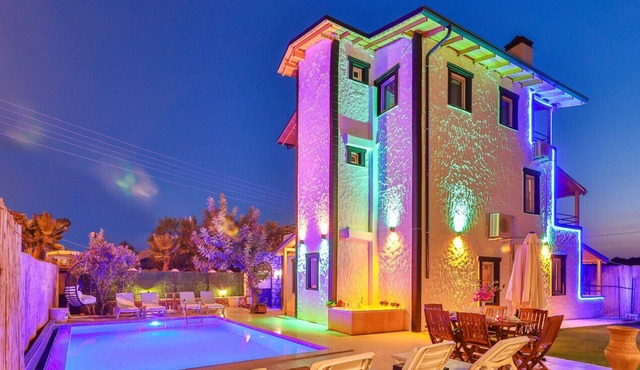 Lovely Villa with Private Pool and Terrace in Kas in Antalya